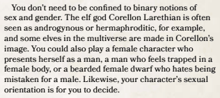 D&D 5th Edition On Gender Part 2